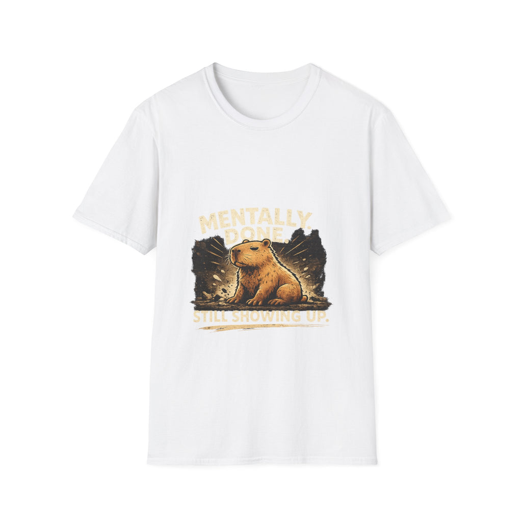 EXHAUSTED BUT UNBREAKABLE Capybara T-Shirt