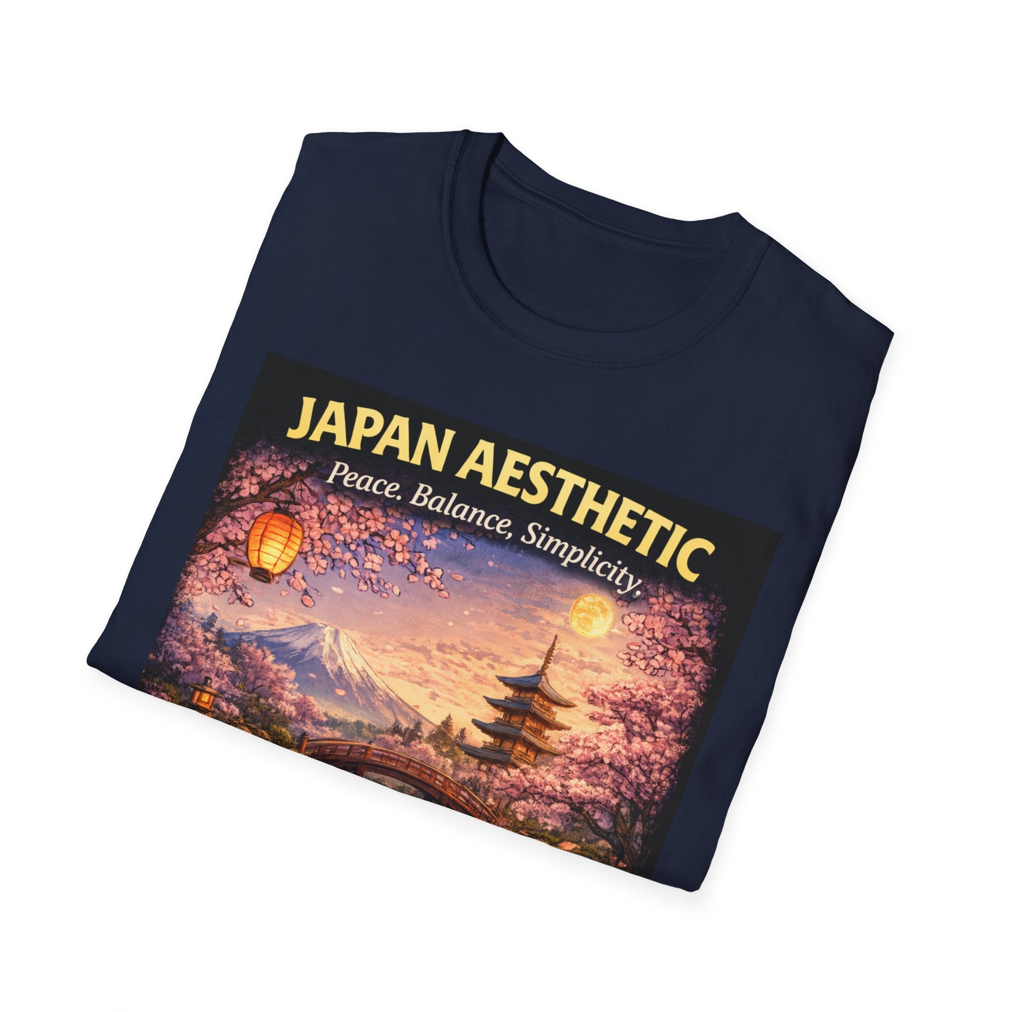 Japan Aesthetic Capybara T-Shirt — Capybara Peace, Balance, Simplicity Graphic Tee